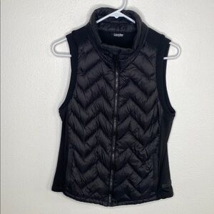Calvin Klein Black Quilted Women's down feather puffer Vest
